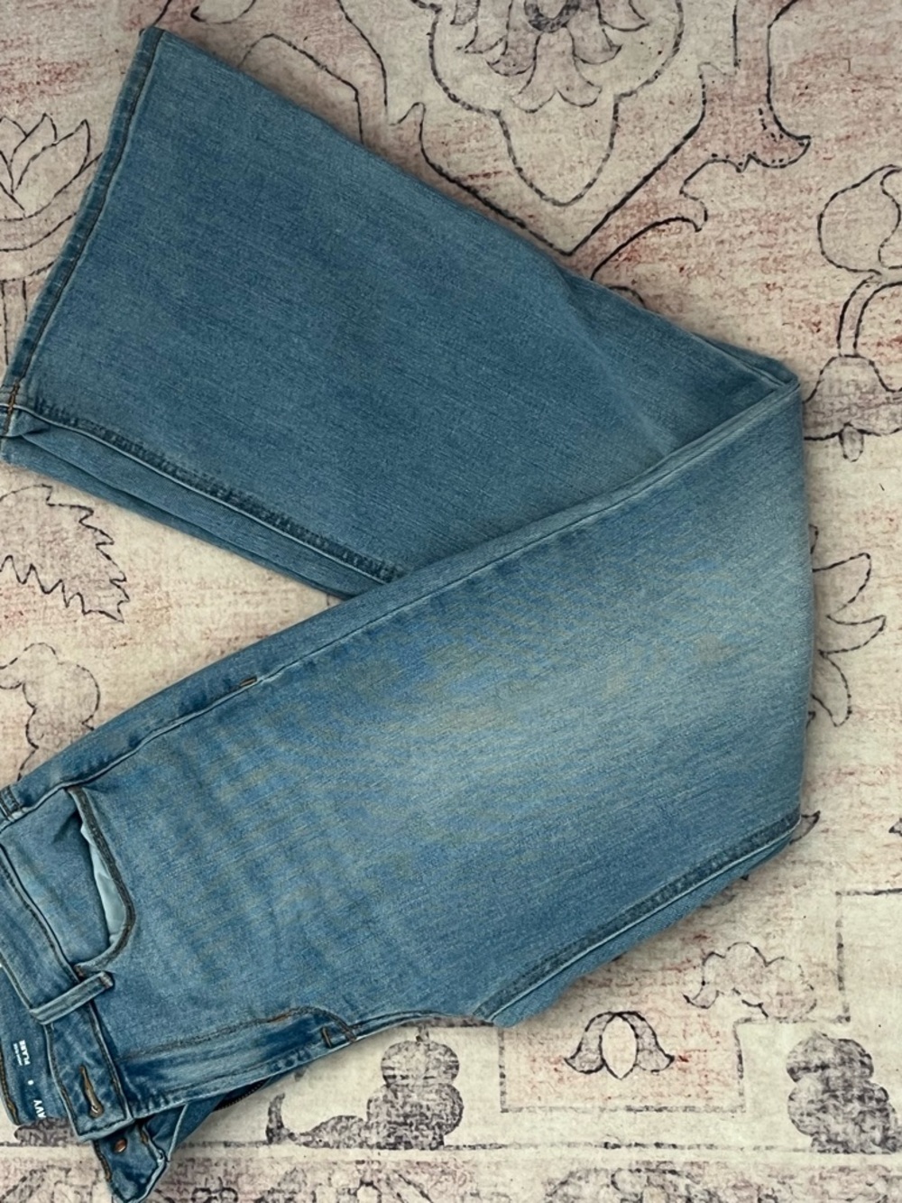 Old Navy Light Blue High-Rise Flare Jeans